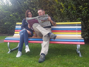 veris italia la panchina anti vandali veristello corriere della sera